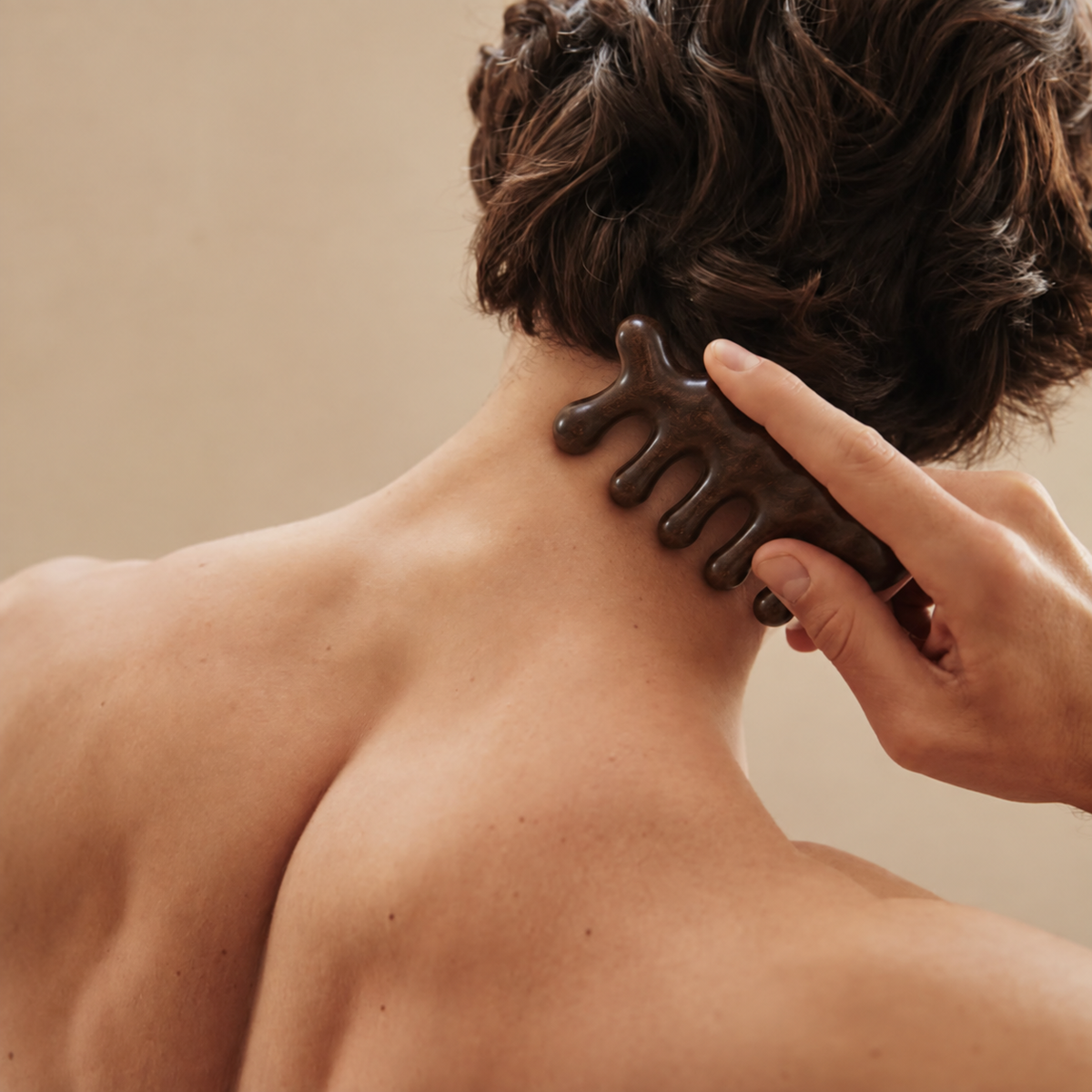 Wooden Scalp Massager
