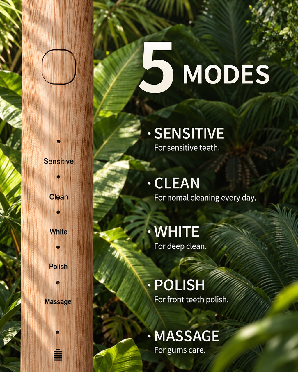 Bamboo Electric Toothbrush